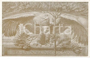 Cartolina originale da collezione 1920 ca TORINO Comitato municipale Assistenza FAMIGLIA DEL SOLDATO Cartolina FP 1