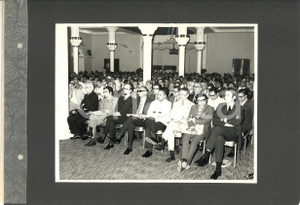 Fotografia d epoca originale 1974 BOMBAY Inaugurazione stabilimento BARODA RAYON SNIALON Conferenza stampa 8 1