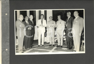 Fotografia d epoca originale 1974 BOMBAY Inaugurazione stabilimento BARODA RAYON SNIALON  Evento serale 8 1