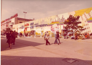 Fotografia d epoca originale 1977 FIERA DI MILANO Padiglione MONTEDISON  Esterno Foto 30x22 cm 1 1
