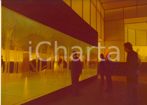 Fotografia d epoca originale 1977 FIERA DI MILANO Padiglione MONTEDISON  Bosco Gino MAROTTA Foto 30x22 1 1