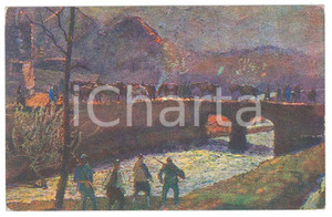 Cartolina originale da collezione 1915 ca CROCE ROSSA IV Guerra d indipendenza italiana Tommaso CASCELLA Cartolina 1