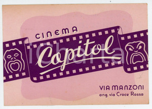 Cartolina originale da collezione 1949 MILANO Cinema Capitol  Cartolina proiezione IL CUCCIOLO con Gregory PECK 1
