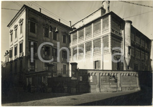 Fotografia d epoca originale 1945 ca PADOVA Palazzo Vescovile  Veduta da via Vescovado Foto 1