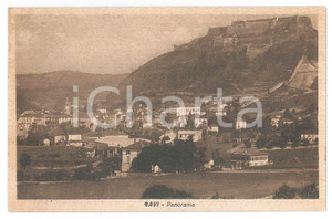 Cartolina originale da collezione 1937 GAVI AL Panorama del paese  Cartolina FP VG 1