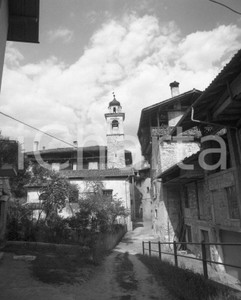 Fotografia d epoca originale 1953 CASTEL CONDINO TN Veduta artistica d epoca NEGATIVO ORIGINALE 1