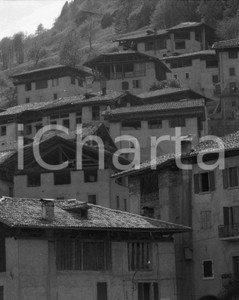 Fotografia d epoca originale 1953 CASTEL CONDINO TN Scorcio artistico d epoca NEGATIVO ORIGINALE 4 1
