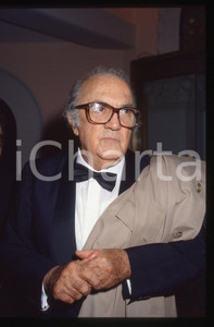 Fotografia d epoca originale 35mm vintage slide 1990 MOSTRA DI VENEZIA Federico FELLINI Ritratto regista 11 1