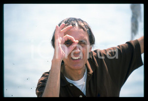 Fotografia d epoca originale 1998 CANNES Dario ARGENTO al Festival del cinema 35mm VINTAGE SLIDE 35 1