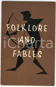 Libro, pubblicazione d epoca 1960 LAGOS  FOLKLORE AND FABLES Some tales from Western and Eastern NIGERIA 1