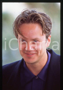 Fotografia d epoca originale 1995 ca CANNES Festival del Cinema  Tim ROBBINS Ritratto 35mm VINTAGE SLIDE 1 1