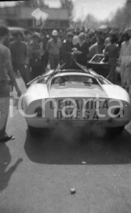 Fotografia d epoca originale 1971 MONZA Autodromo 1000 Chilometri Porsche 908/1 al box NEGATIVO ORIGINALE 1