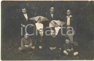 Fotografia d epoca originale 1930 ca ASTI Ritratto di gruppo con suore di S. Vincenzo Foto cartolina BENASSI 1