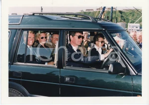Fotografia d epoca originale 1997 SCRABSTER HARBOUR Royal Family visit the Queen Mother  Photo 29x21 cm 1