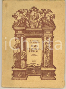 Libro, pubblicazione d epoca 1940 MILANO Card. Ildefonso SCHUSTER Santa Francesca Romana oblata benedettina 1