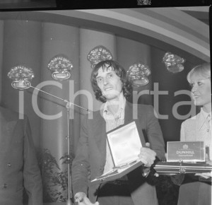 Fotografia d epoca originale 1975 CAMPIONE D ITALIA Maschera d Argento Dario ARGENTO NEGATIVO ORIGINALE 2 1