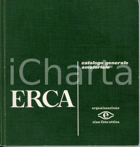 Materiale pubblicitario d’epoca 1975 MILANO Cine foto ottica ERCA Catalogo generale amatoriale 1