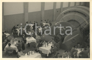 Fotografia d epoca originale 1950 ca LEGNANO Ditta Franco TOSI Meccanica  Pranzo aziendale Foto 15x10 2 1