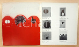 Libro, pubblicazione d epoca 1973 Emilio SCANAVINO  Catalogo mostra Venezia Palazzo Grassi AUTOGRAFO 1