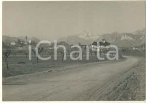 Fotografia d epoca originale 1950 ca BRIVIO LC Veduta panoramica con la Grigna  Foto 15x10 cm 1