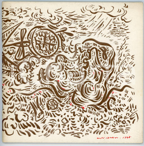 Libro, pubblicazione d epoca 1973 NEW YORK Blue Moon and LernerHeller Gallery  André MASSON Catalogue 1