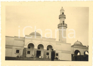 Fotografia d epoca originale 1940 ca AOI ASMARA ERITREA Architettura  Grande moschea  Foto 10x7 cm 1