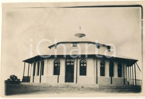 Fotografia d epoca originale 1940 ca AOI MACALLE  ETIOPIA Architettura  Chiesa copta  Foto 10x7 cm 1