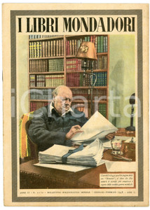 Giornale, rivista storica 1948 LIBRI MONDADORI Anno II n. 1112 Winston CHURCHILL Bollettino bibliografico 1
