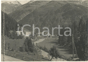 Fotografia d epoca originale 1965 ca SANTA CATERINA VALFURVA / VALTELLINA  Panorama  Foto 15x10 1