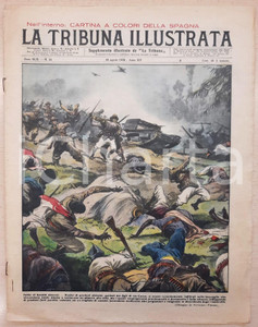 Giornale, rivista storica 1936 TRIBUNA ILLUSTRATA Anno XLIX n.33 Figli di RAS CASSA attaccano soldati 1
