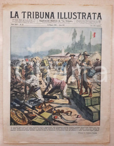 Giornale, rivista storica 1936 TRIBUNA ILLUSTRATA Anno XLIV n.22 Raccolta armi ad ADDIS ABEBA Rivista 1
