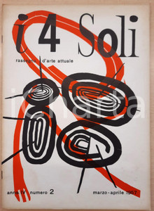 Giornale, rivista storica 1957 I 4 SOLI Rassegna d arte attuale Anno IV n.2 Leone Minassian  Rivista 1