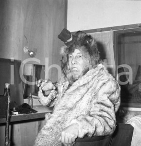 Fotografia d epoca originale 1974 TEATRO Riccardo BILLI in panni di volpe per Pinocchio NEGATIVO ORIGINALE 2 1