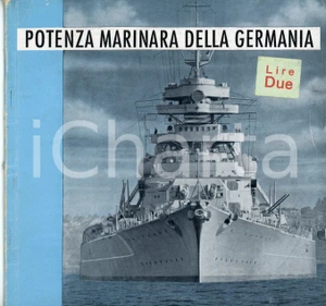 Libro, pubblicazione d epoca 1940 ca WW2  KRIEGSMARINE Potenza marinara della Germania  Pubblicazione 1
