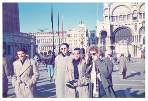 Fotografia d epoca originale 2000 ca VENEZIA John TAYLOR dei DURAN DURAN in Piazza San Marco  Foto 3 1