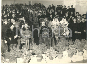 Fotografia d epoca originale 1961 ROMA Premiazione Famiglia Cristiana  Donna Carla GRONCHI Foto 24x18 2 1