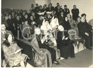 Fotografia d epoca originale 1961 ROMA Premiazione Famiglia Cristiana Carla GRONCHI Don ALBERIONE Foto 3 1