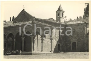 Fotografia d epoca originale 1960 ca AREZZO Chiesa di Santa Maria delle Grazie Foto vintage animata 17x12 cm 1