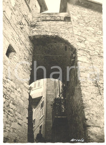 Fotografia d epoca originale 1965 ca ARCOLA SP Via del borgo antico Foto artistica 10x15 cm 1
