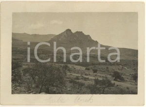 Fotografia d epoca originale 1935 ca AOI ETIOPIA Monti tra Adua e il Mareb  Fotografia 9x6 cm 1