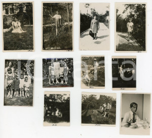 Fotografia d epoca originale 1930 ca TRIESTE  OPICINA Bambini in posa  Lotto 11 foto 1