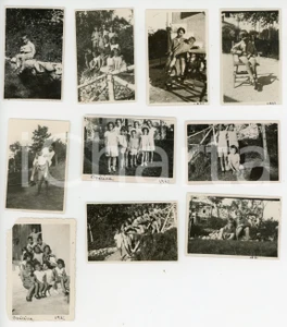 Fotografia d epoca originale 1930 ca TRIESTE  OPICINA Bambini in posa  Lotto 10 foto 1