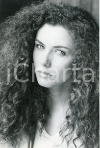 Fotografia d epoca originale 1980 ca ITALIA  SPETTACOLO Eleonora BRIGLIADORI Ritratto  Foto 20x30 cm 1