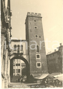 Fotografia d epoca originale 1965 ca VICENZA Torre del Girone Foto bozzetto cartolina ANIMATA 1