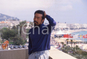 Fotografia d epoca originale 1988 CANNES Chen Kaige al Festival del Cinema 35 mm VINTAGE SLIDE 3 1