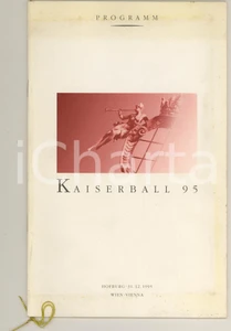 Materiale pubblicitario d’epoca 1995 WIEN HOFBURG Kaiserball  Imperial Ball Programma ILLUSTRATO 24 pp. 1