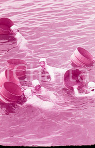 Fotografia d epoca originale 1970ca ISE SHIMA National Park The pearl diverToda 35 mm VINTAGE SLIDE 1