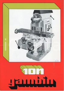Materiale pubblicitario d’epoca 1972 VIUZENSALLAZ Fraiseuse GAMBIN 10n  Pieghevole PUBBLICITARIO 1
