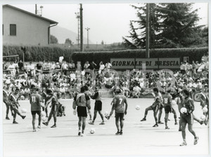 Fotografia d epoca originale 19921993 BRESCIA CALCIO Presentazione della nuova squadra  Foto 24x18 cm 1
