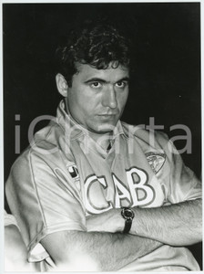 Fotografia d epoca originale 19921993 BRESCIA CALCIO Gheorghe HAGI in conferenza stampa  Foto 17x23 cm 1